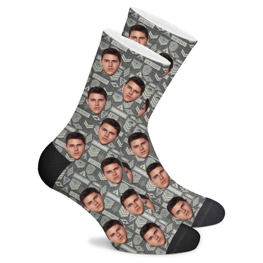 Custom Air Force Socks - Make Custom Gifts