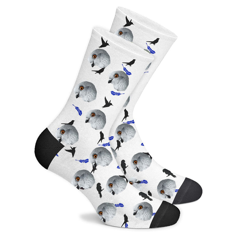 Custom Bird Socks - Make Custom Gifts