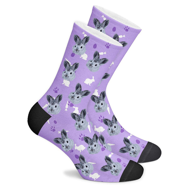 Custom Bunny Socks - Make Custom Gifts