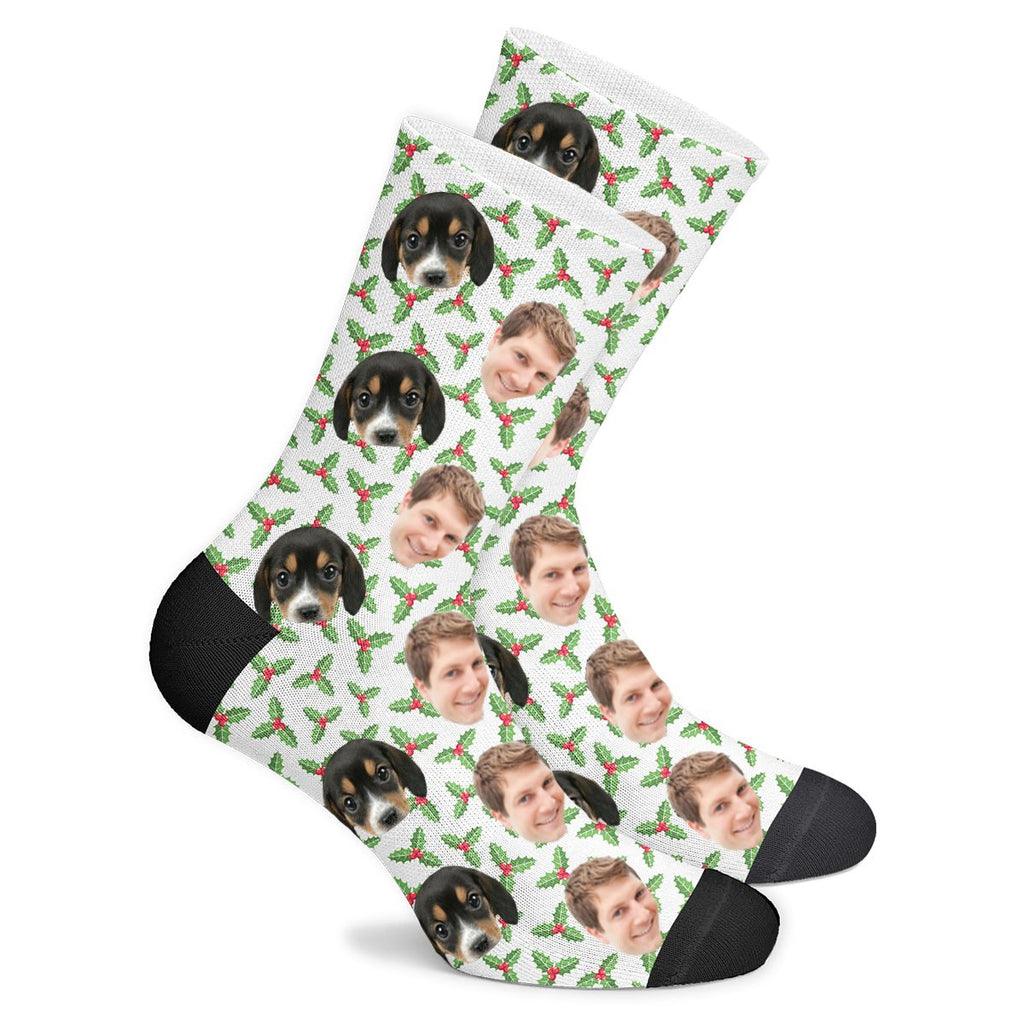 Custom Holly Socks - Make Custom Gifts