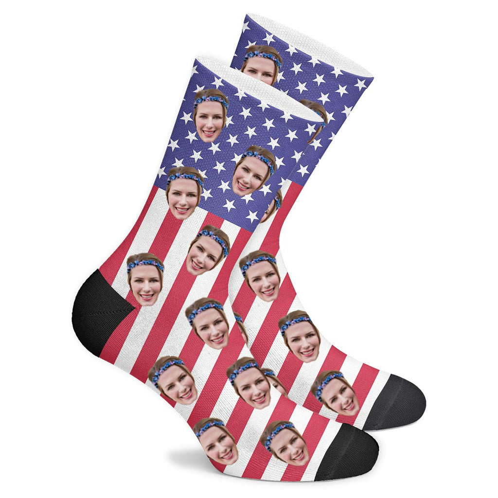 Custom Patriot Socks - Make Custom Gifts