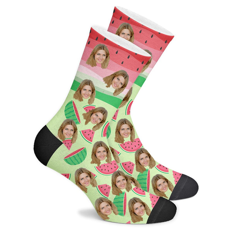 Custom Watermelon Socks - Make Custom Gifts