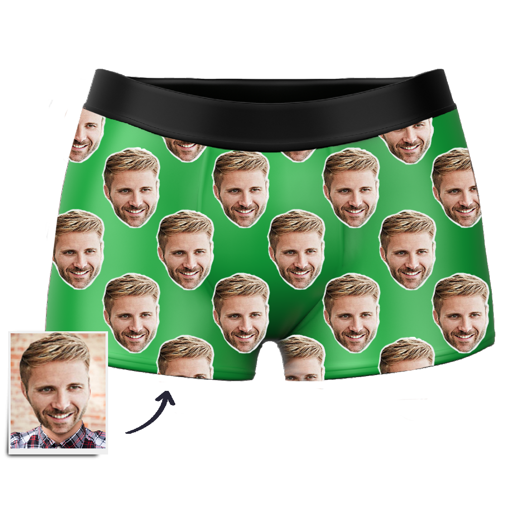 Custom Face Boxers - Basic Photo Boxer - Make Custom Gifts