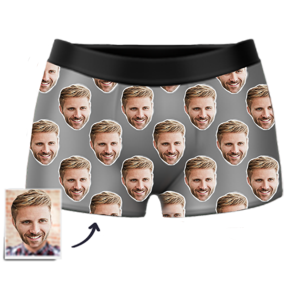 Custom Face Boxers - Basic Photo Boxer - Make Custom Gifts