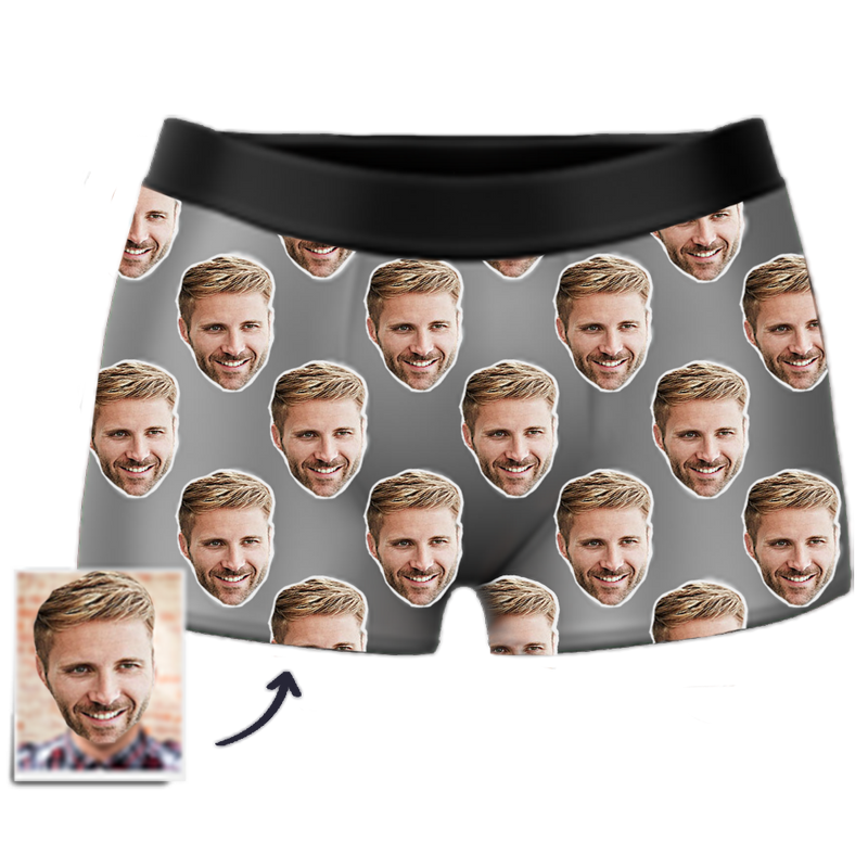 Custom Face Boxers - Basic Photo Boxer - Make Custom Gifts