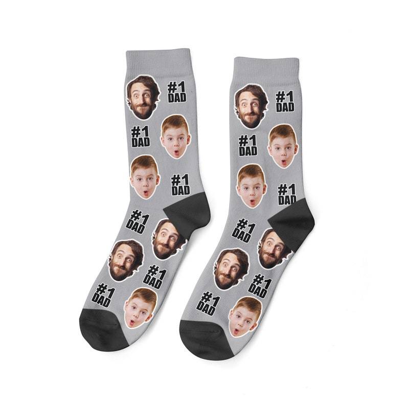 In Liebe Vater Socken individuelle Gesichtssocken personalisierte Socken