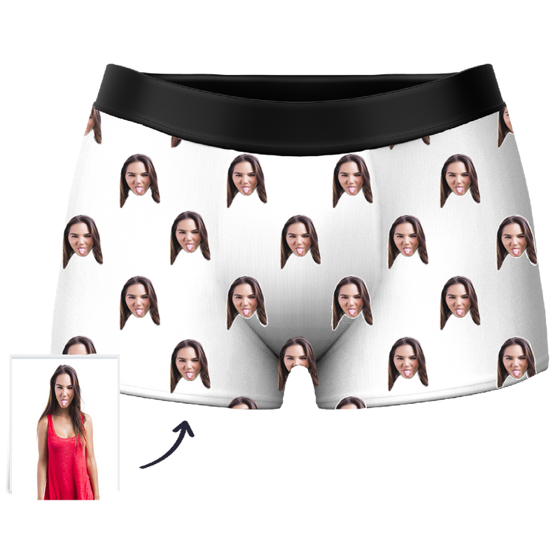 Custom Face Boxers - Basic Photo Boxer - Make Custom Gifts