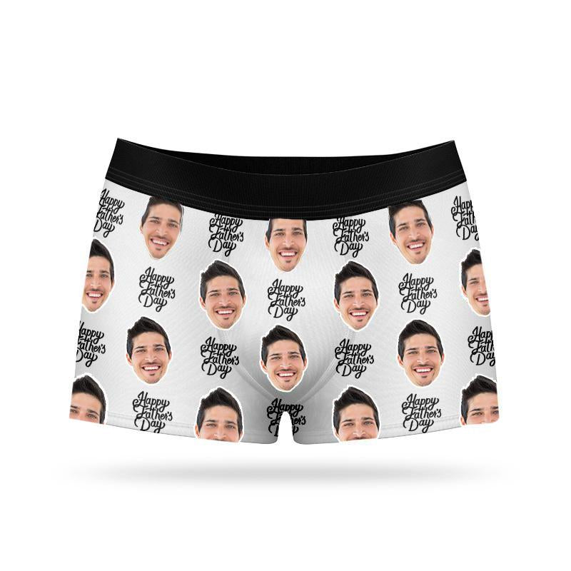 Custom Face Boxers - Happy Father's Day - Make Custom Gifts