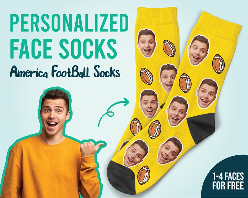 Benutzerdefinierte American Football Socken Sportsocken Sport