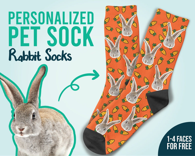 Hasensocken individuelle Hasensocken personalisierte Socken