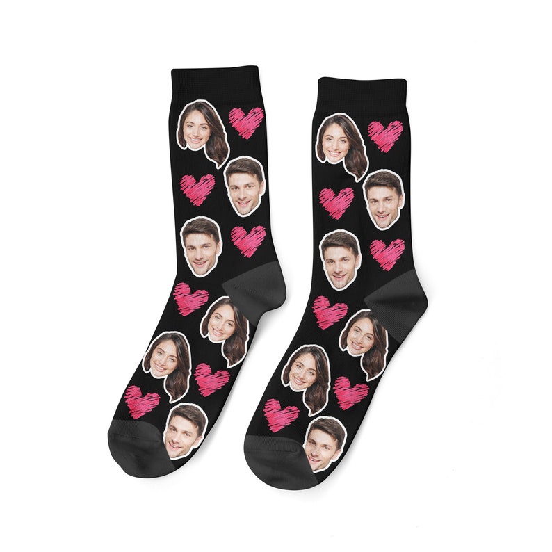 Einzigartiges Valentinstagsgeschenk für ihn. Individuelles Gesicht