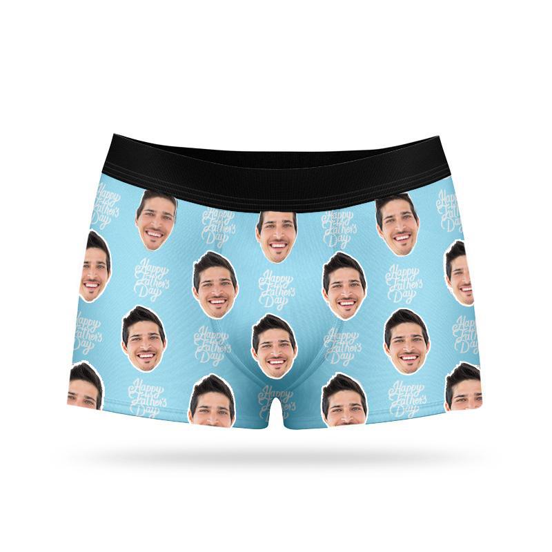 Custom Face Boxers - Happy Father's Day - Make Custom Gifts