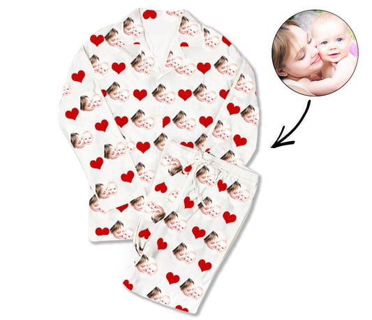 Custom Photo Pajamas For Mom - Make Custom Gifts