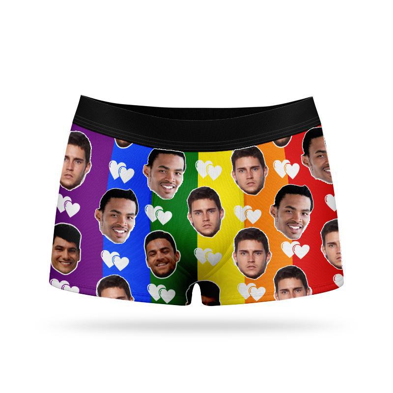 Custom Face Boxers - LGBT Pride Month - Make Custom Gifts