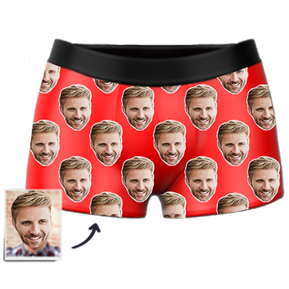 Custom Face Boxers - Basic Photo Boxer - Make Custom Gifts