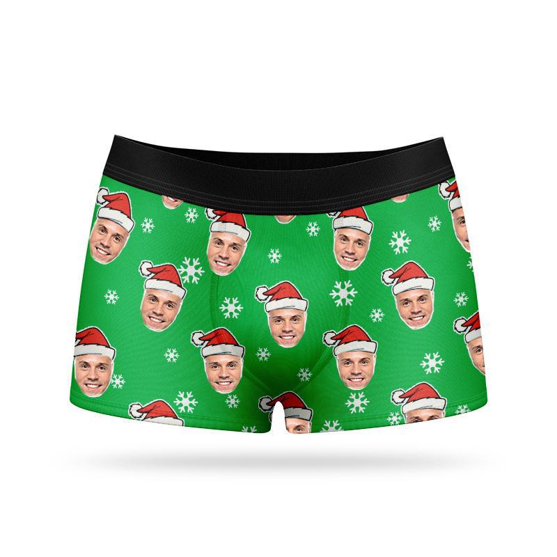 Custom Face Boxers - Santas - Make Custom Gifts