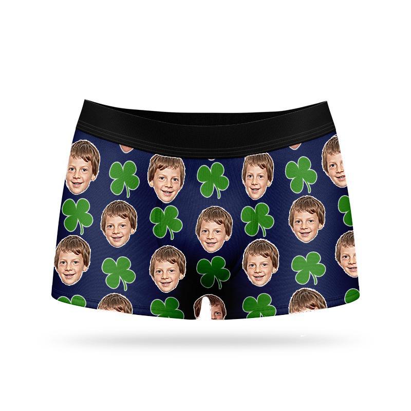 Custom Face Boxers - Good Luck - Make Custom Gifts