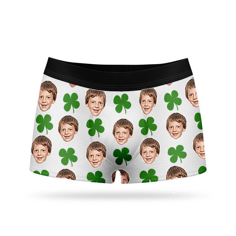 Custom Face Boxers - Good Luck - Make Custom Gifts